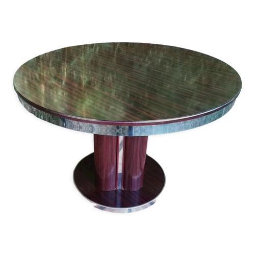Table Manger Design Extensible Marron