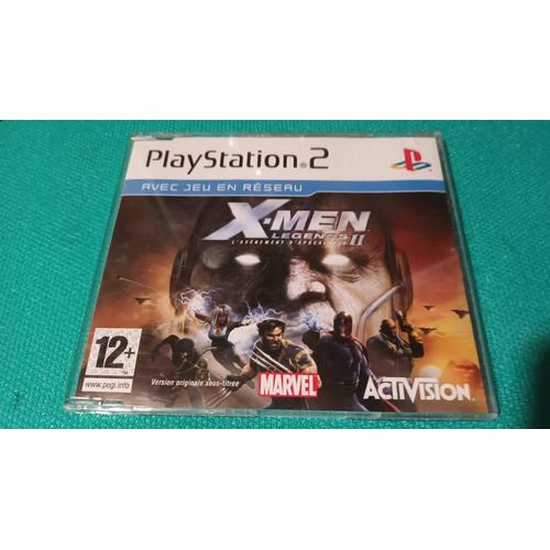 X-Men Legends 2 L'avenement D'apocalypse Ps2 Playstation 2 Promo Press Presse Marvel