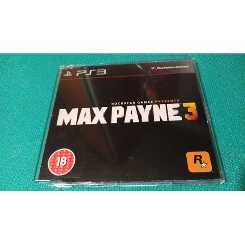 Max Payne 3 Ps3 Playstation 3 Promo Press Presse