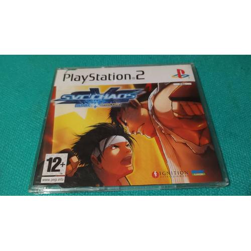 Snk Vs Capcom Svc Chaos Ps2 Playstation 2 Promo Press Presse