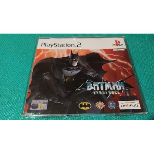 Batman Vengeance Ps2 Playstation 2 Promo Press Presse