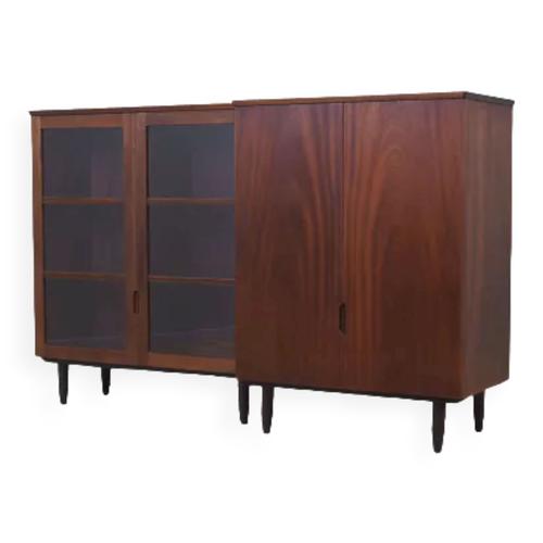 Buffet En Acajou Design Danois Annes 1970 Designer Svend Langkilde Marron