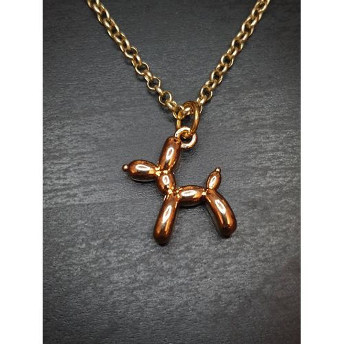 Collier Fantaisie "Ballon" Chien Doré