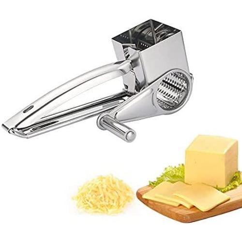 Rape a Fromage Multifonctions Manuelle INOX Trancheuse Rapeuse