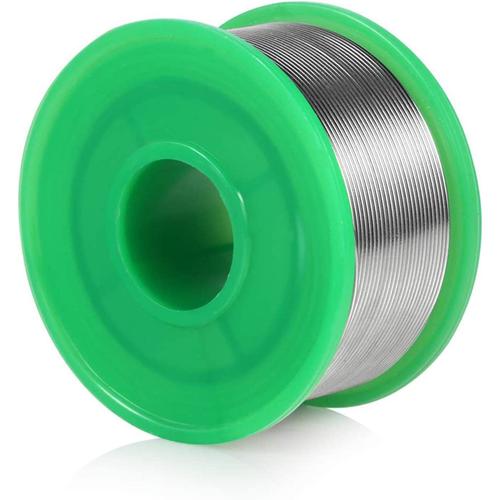 0,8 mm Fil à Souder Sans Plomb Sn 99.3-Cu 0.7 Soudure Etain avec Colophane Core pour Soudure Électrique 50g