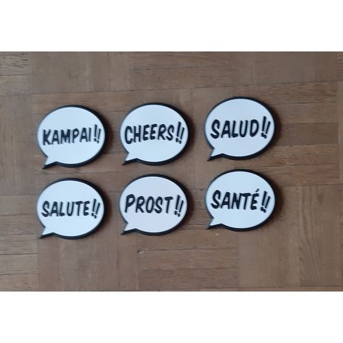 Set De 6 Sous-Verres