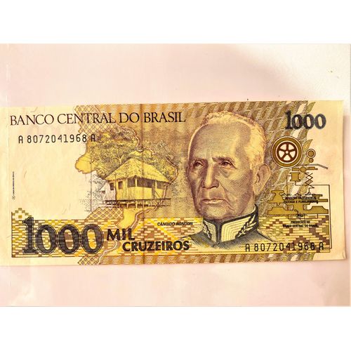 Billet Bresil 1000 Cruzeiros Candido Rondon N° A8072041968a