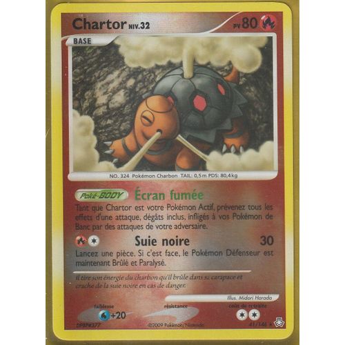 Carte Pokemon - Chartor - 41/146 - Holo-Reverse - Eveil Des Legendes - Neuve - V.F -