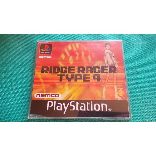 Ridge Racer Type 4 Ps1 Playstation 1 Promo Press Presse