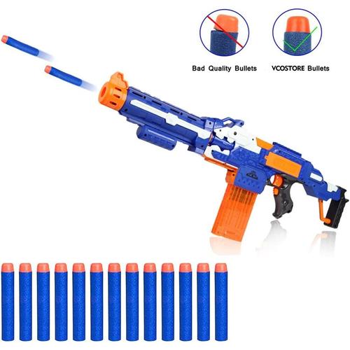 200pcs Balle Fléchette Recharge Cartouche Munition Flèche pour Nerf  N-Strike Elite Series Blasters Kid Toy Gun,by