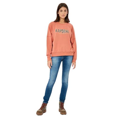 Sweat Kaporal Java Peach Femme Rose