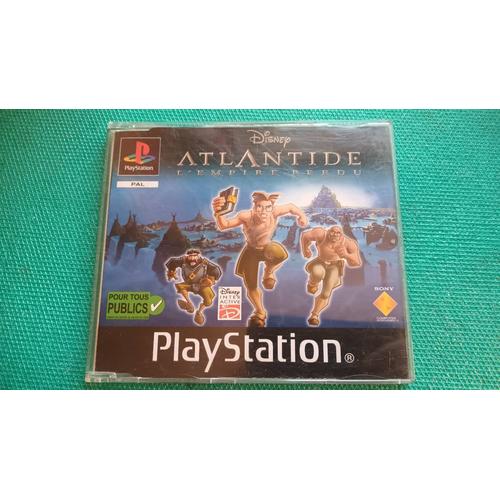 Disney Atlantide L'empire Perdu Ps1 Playstation 1 Promo Press Presse