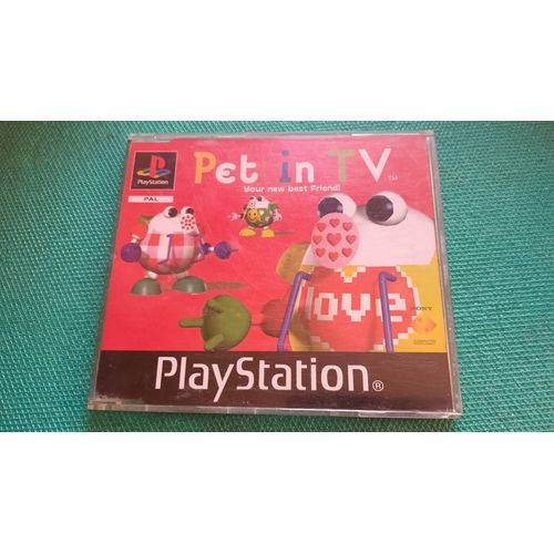 Pet In Tv Ps1 Playstation 1 Promo Press Presse
