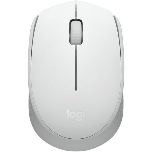 Logitech M171 - Souris - droitiers et gauchers - optique - 3 boutons - sans fil - 2.4 GHz - récepteur sans fil USB - blanc cassé