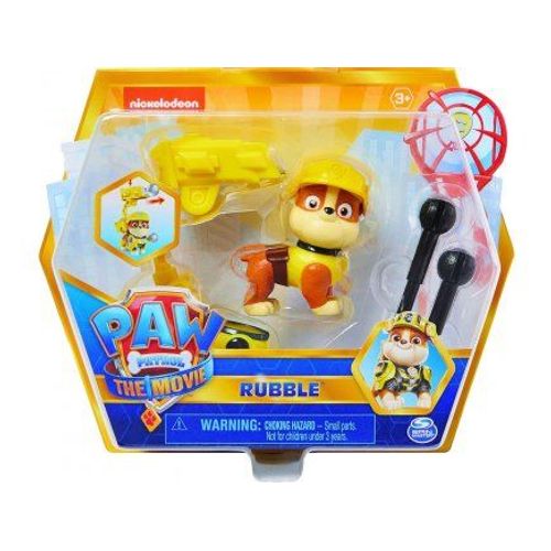 Coffret Pat Patrouille The Movie Chien Ruben Avec Son Et Sac A Dos Transformable - Set Figurine Animaux Et 1 Carte Animal - Nouveaute