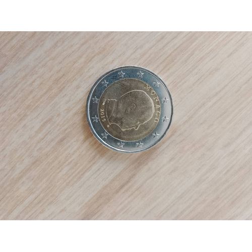 Pièce 2€ Monaco 2015 Bon État