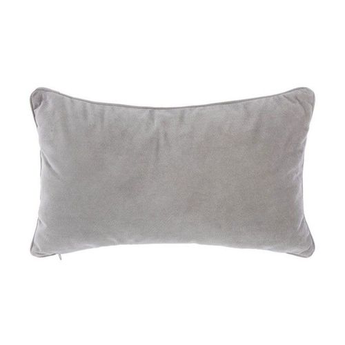 Coussin Déhoussable "Lilou" 50x30cm Gris Clair