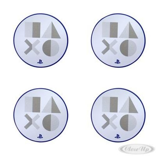 Set Dessous De Verres Métal Playstation