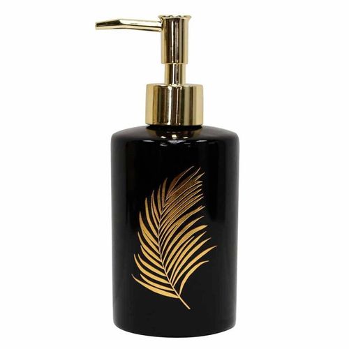Distributeur de Savon Imprimé "Orbella" 17cm Noir