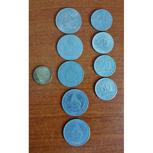 Pieces De Monnaie Indonesie