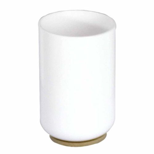Gobelet Brosse à Dents "Smart" 10cm Blanc