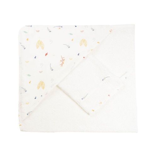 Set De Bain Bébé Léonard - Cache Cache En Forêt - Trois Kilos Sept