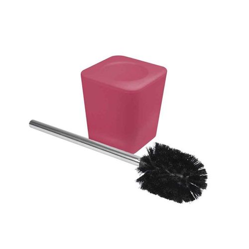 Brosse WC Soft Touch "Vitamine" 38cm Framboise