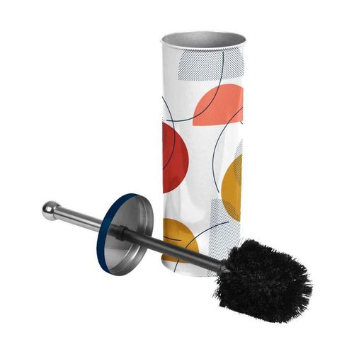 Brosse WC Imprimée "Color Pop" 37cm Bleu