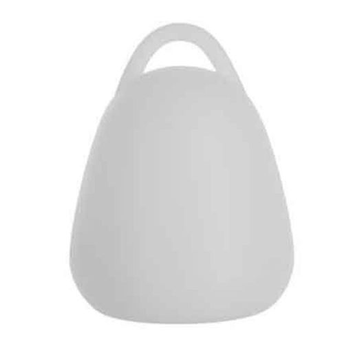 Paris Prix - Lampe À Poser Extérieure Led "Outdoor" 24cm Blanc