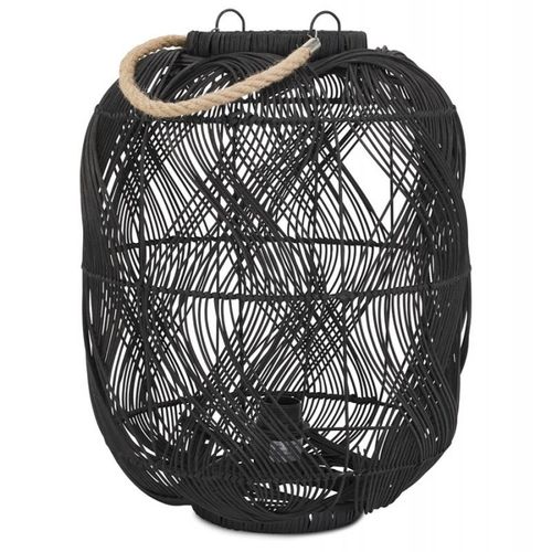 Paris Prix - Lampe À Poser Design "Grizo" 46cm Noir