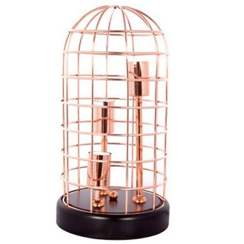 Paris Prix - Lampe À Poser Design "Kepler" 40cm Cuivre