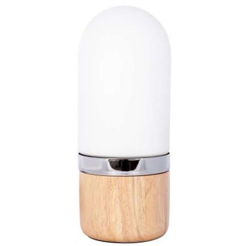 Paris Prix - Lampe À Poser Design "Ganro" 33cm Blanc