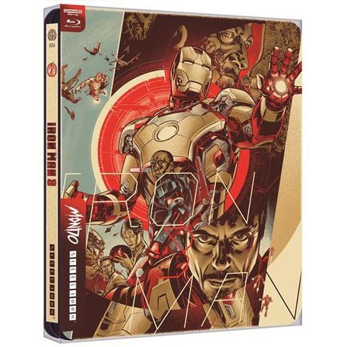 Iron Man 3 - Mondo Steelbook - 4k Ultra Hd + Blu-Ray