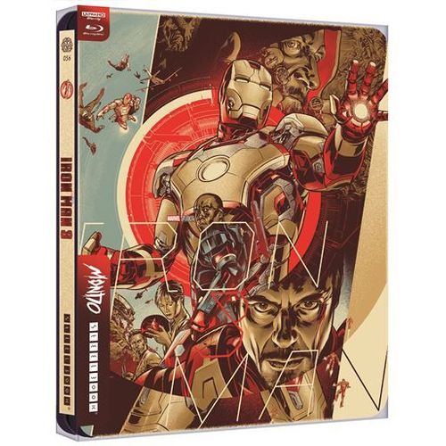 Iron Man 3 - Mondo Steelbook - 4k Ultra Hd + Blu-Ray