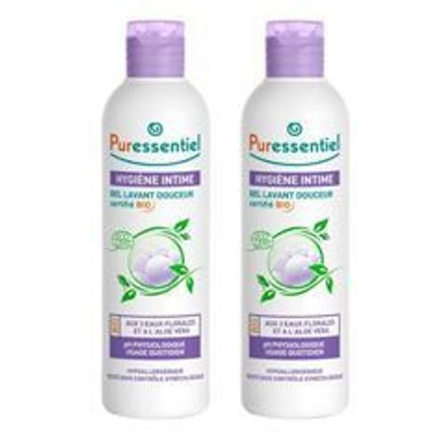 Puressentiel Hygiène Intime Gel Lavant Douceur Bio Lot De 2 X 250ml 