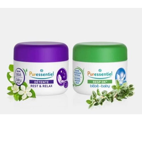 Puressentiel Resp Ok Baume Bb + Detente 