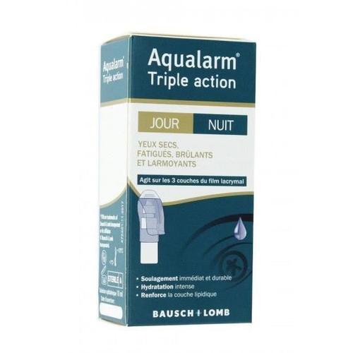 Bausch & Lomb Aqualarm Triple Action Nuit 10ml Multicolore