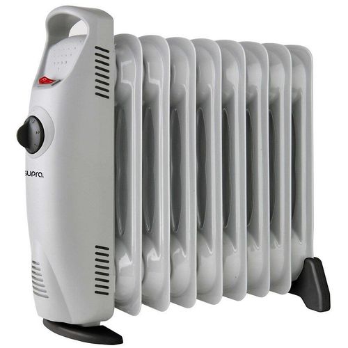 Supra OLIA - Radiateur à huile - pose au sol - 1000 Watt - gris