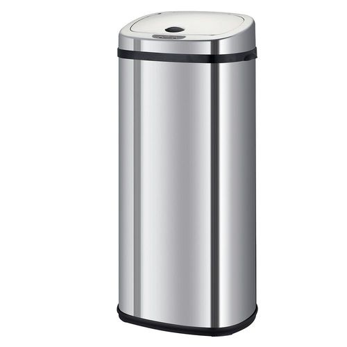 Poubelle De Cuisine Automatique Largo Argent Acier Inoxydable 42 L