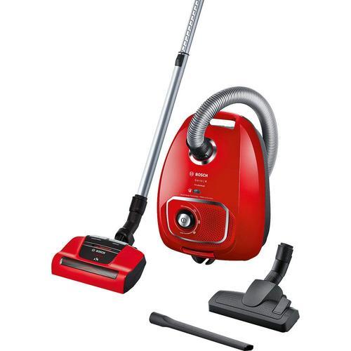 Bosch Serie | 4 ProAnimal BGBS4PET1 - Aspirateur - traineau - sac - rouge