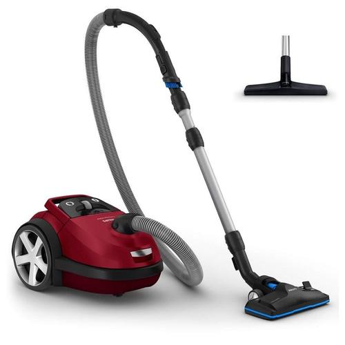 Philips Performer Silent FC8781 - Aspirateur - traineau - sac - rouge vif