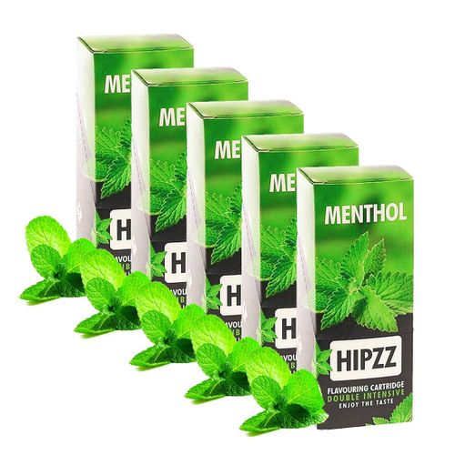 100 x Cartes Fraîcheur Hipzz Menthol