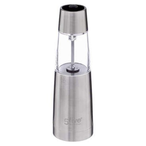 Moulin Électrique Inox "Automatique" 19cm Argent
