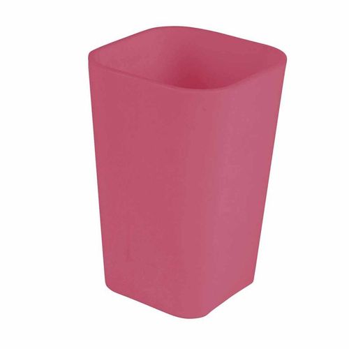 Gobelet Soft Touch "Vitamine" 11cm Framboise