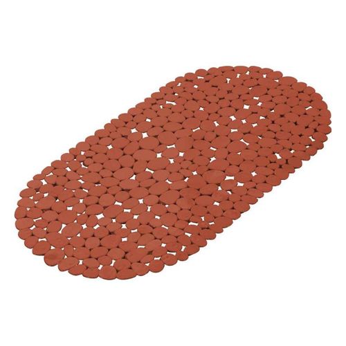 Fond de Bain Galets "Vitamine" 36x69cm Terracotta