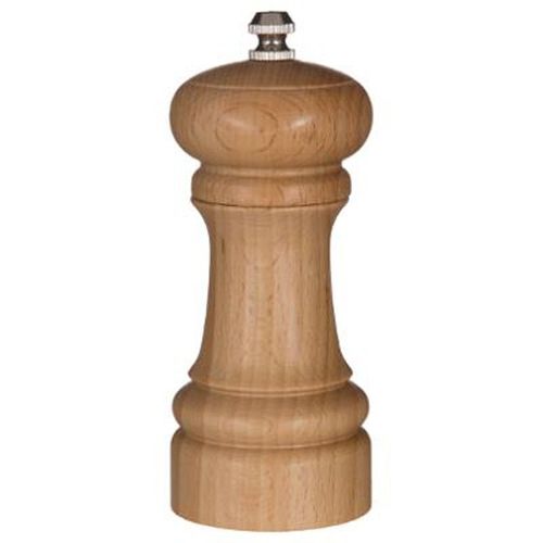 Moulin À Sel & Poivre En Bois "Bistrot" 14cm Naturel