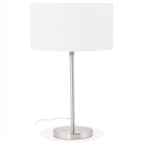Lampe À Poser "Aytos" 75cm Blanc