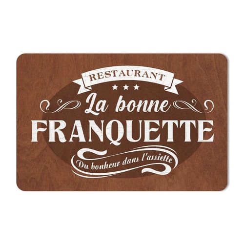 Set De Table - La Bonne Franquette