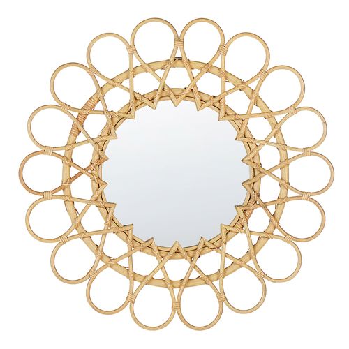 Miroir BABAI Rotin Naturel