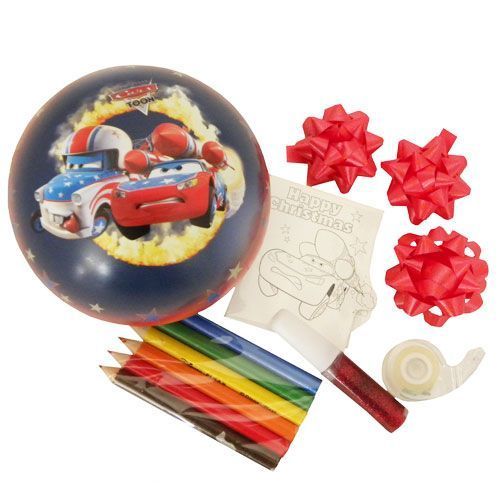 Petite Boule Garnie En Métal Cars